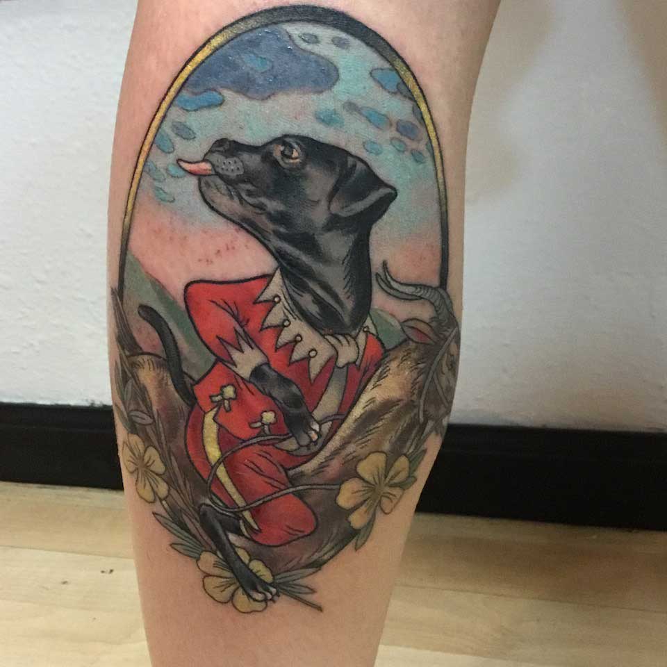 Pet Frame Tattoo By Moeh Haywood Denver Tattoo
